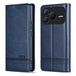 AZNS For Honor Power2 5G Case Cowhide Texture PU Leather Wallet Phone Cover