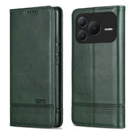 AZNS For Honor Power2 5G Case Cowhide Texture PU Leather Wallet Phone Cover