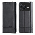 AZNS For Honor Power2 5G Case Cowhide Texture PU Leather Wallet Phone Cover