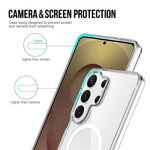 For Samsung Galaxy S26 Ultra Magnetic Case Anti Drop TPU + PC Phone Cover