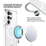 For Samsung Galaxy S26 Ultra Magnetic Case Anti Drop TPU + PC Phone Cover