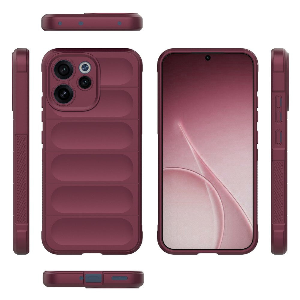 For Oppo Reno15 F 5G Case Anti-Drop Soft TPU Rugged Phone Back Cover