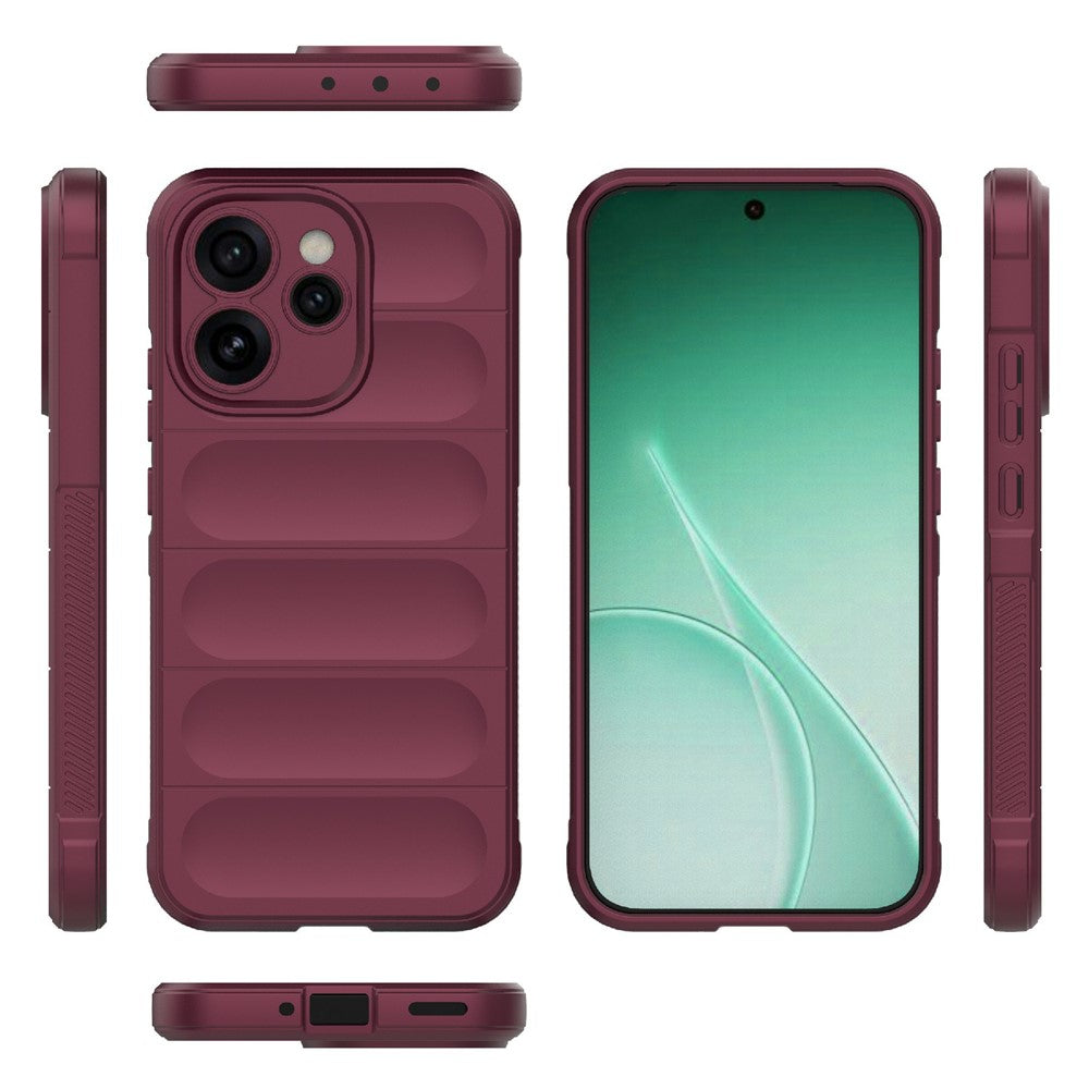 Cover til Oppo Reno15 Pro Max 5G (Global) / Reno15 Pro 5G (Kina), faldsikkert blødt TPU-bagcover