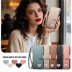For Samsung Galaxy S26 Ultra Case Zipper Pocket TPU PU Leather Wallet Phone Cover with Strap