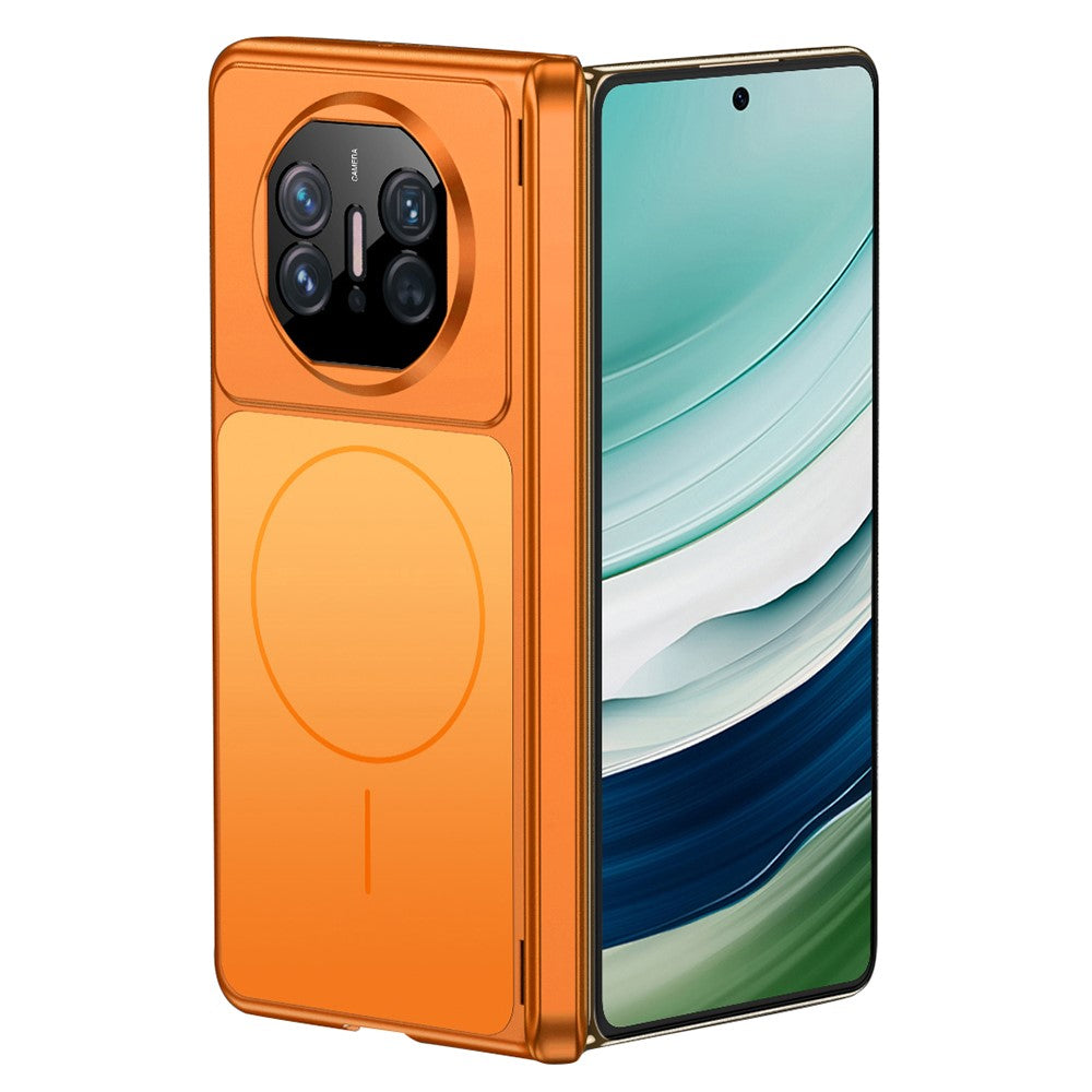 Magnetiskt skal för Huawei Mate X5, omvandlas till ett matt PC-skal för iPhone 17 Pro