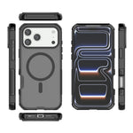 For iPhone 18 Pro Max / 17 Pro Max Magnetic Case Matte Skin Touch TPU PC Anti Drop Phone Cover Compatible with MagSafe