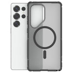 Magnetiskt skal för Samsung Galaxy S25 Ultra, Matt hud, Touchscreen, TPU PC, Fallskydd