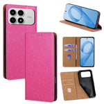 For Xiaomi Poco F8 Pro / Redmi K90 5G Case Genuine Cow Leather Stand Mobile Phone Cover with RFID Blocking Wallet