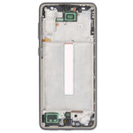 Til Samsung Galaxy A33 5G A336 Grade C LCD-skærm og digitizer-enhed + ramme (TFT-teknologi) (understøtter ikke fingeraftrykssignatur under skærmen) (uden logo)