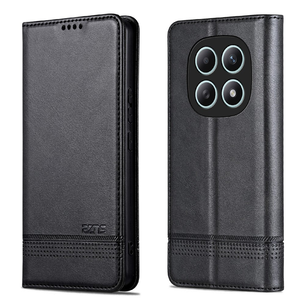 AZNS For Xiaomi Redmi Note 15 4G (Global) Case Cowhide Texture PU Leather Wallet Phone Cover