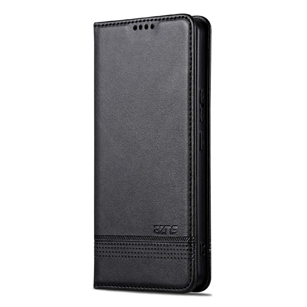 AZNS For Xiaomi Redmi Note 15 4G (Global) Case Cowhide Texture PU Leather Wallet Phone Cover