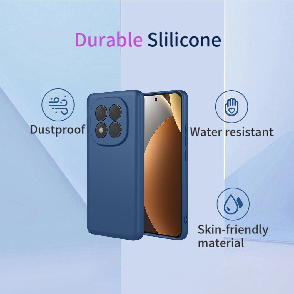 For Xiaomi Redmi Note 15 Pro 4G (Global) Case Liquid Silicone Feel Soft TPU Protective Phone Cover