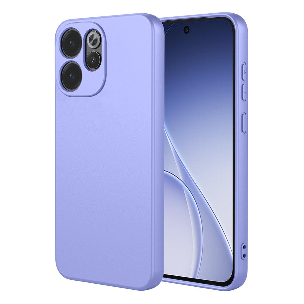 For Oppo Reno15 F 5G Case Liquid Silicone Feel Soft TPU Protective Phone Cover