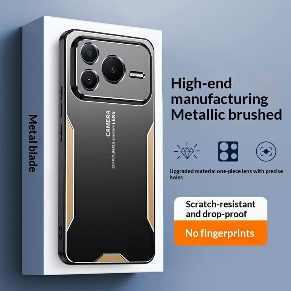 Til Honor Power2 5G Telefoncover Aluminiumlegering TPU PC Bagcover