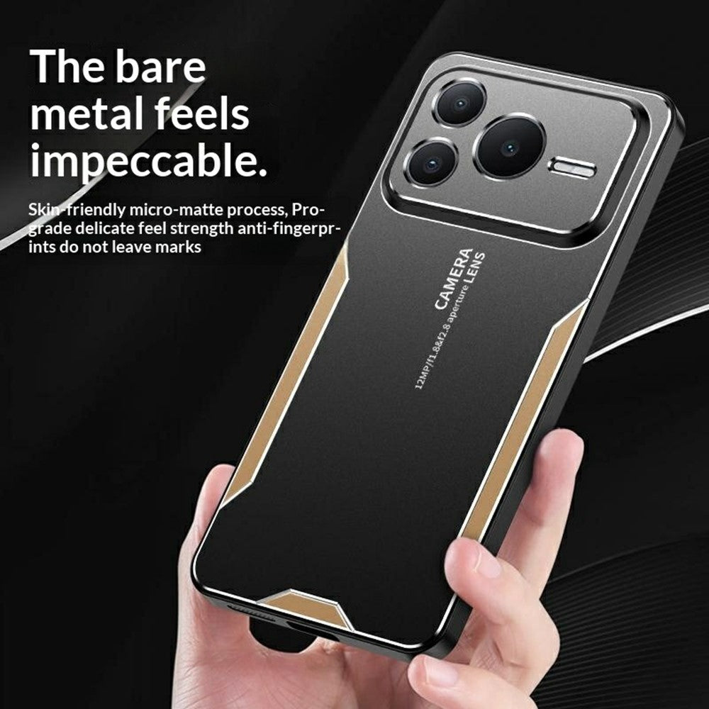 Til Honor Power2 5G Telefoncover Aluminiumlegering TPU PC Bagcover