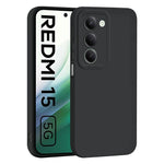 For Xiaomi Redmi 15 4G (EU) (171mm)  /  15 5G (EU) (171mm) Case Precise Camera Cutouts Soft TPU Shockproof Phone Cover