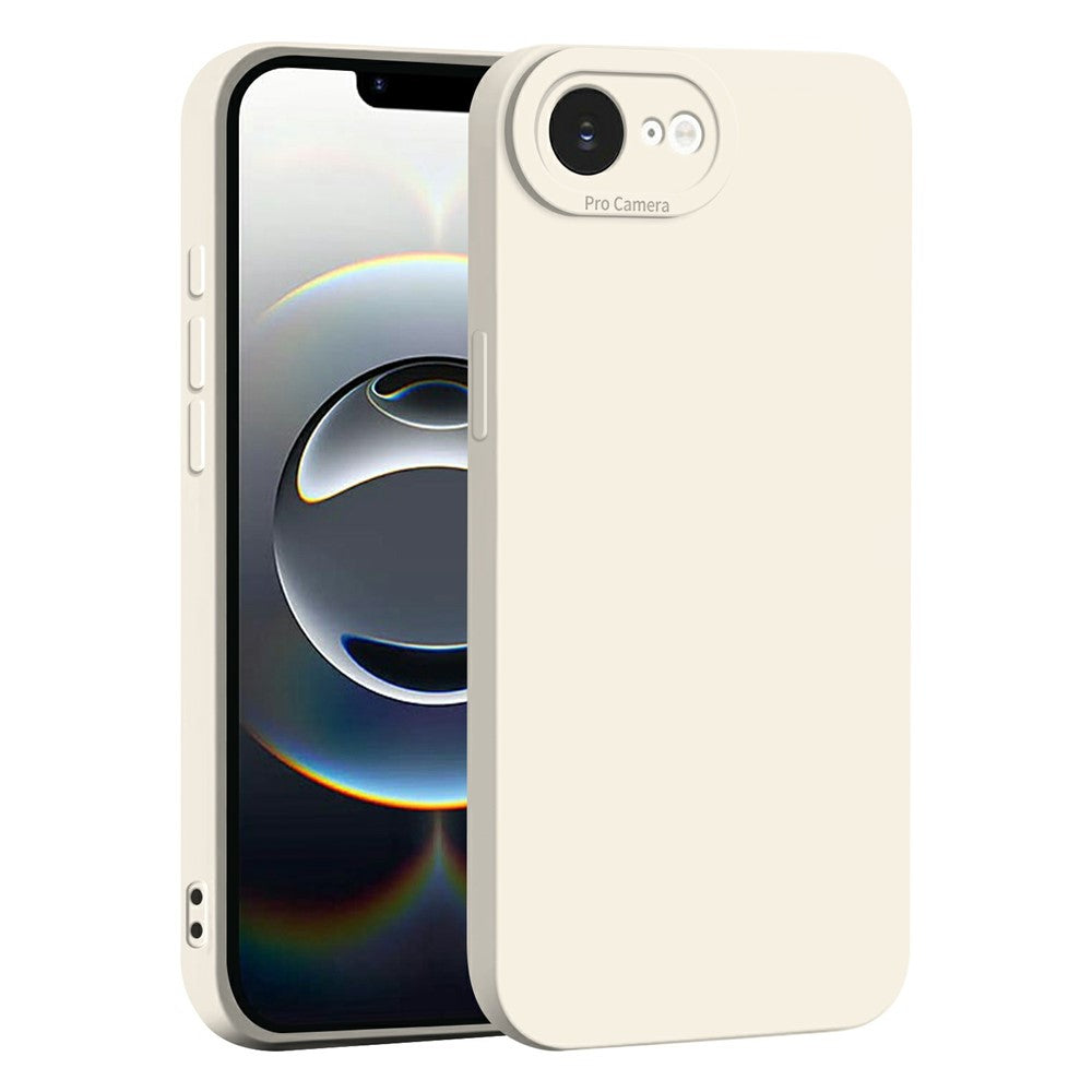 Til iPhone 17e / 16e cover Præcise kamerahuller Blødt TPU Stødsikkert telefoncover