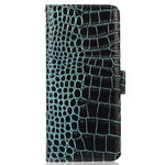 RFID Blocking Phone Cover For Xiaomi Redmi Note 12 Pro+ 5G Crocodile Texture Genuine Cowhide Leather Phone Case Wallet Stand
