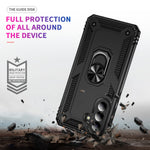 For Samsung Galaxy A57 5G Case PC + TPU Phone Cover with Kickstand