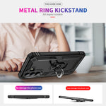 For Samsung Galaxy A57 5G Case PC + TPU Phone Cover with Kickstand