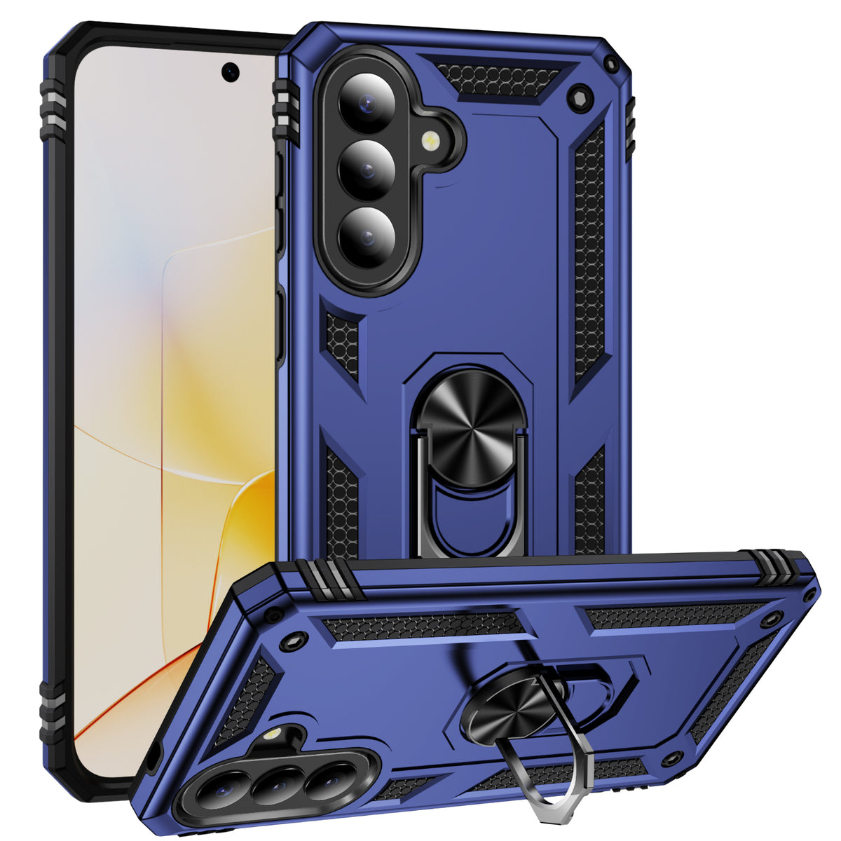 For Samsung Galaxy A57 5G Case PC + TPU Phone Cover with Kickstand