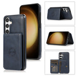 Samsung Galaxy A37 5G-skal med korthållare, stativ, PU-läder + TPU-mobilskal