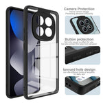 IMAK UX-9A Series Phone Case for Xiaomi Poco M8 5G / Redmi Note 15 5G (Global) / 15 4G (Global) TPU PC Cover Reinforced Corners