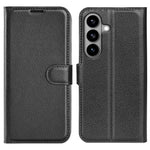 AMORUS Til Samsung Galaxy S26+ Wallet Cover Litchi-tekstur Stødsikkert Læder Flip Stand Telefoncover