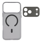 For iPhone 18 Pro Max / 17 Pro Max Case with Detachable Camera Cover Skin Touch Matte PC Phone Cover Compatible with MagSafe