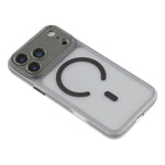 For iPhone 18 Pro Max / 17 Pro Max Case with Detachable Camera Cover Skin Touch Matte PC Phone Cover Compatible with MagSafe