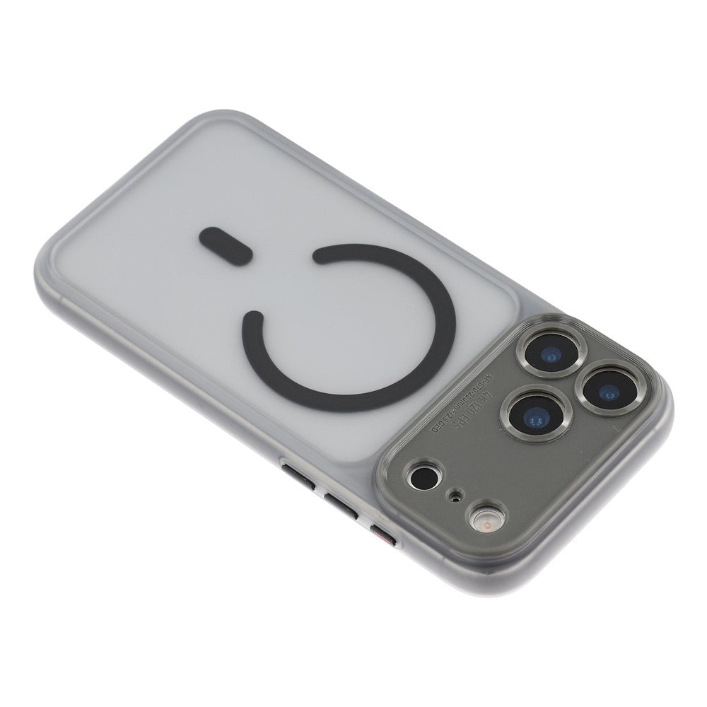 For iPhone 18 Pro Max / 17 Pro Max Case with Detachable Camera Cover Skin Touch Matte PC Phone Cover Compatible with MagSafe
