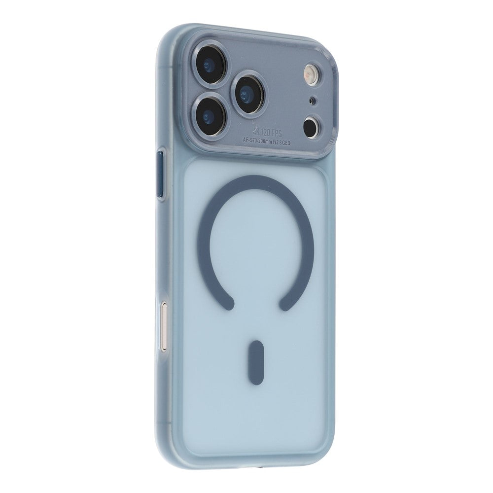 For iPhone 18 Pro Max / 17 Pro Max Case with Detachable Camera Cover Skin Touch Matte PC Phone Cover Compatible with MagSafe