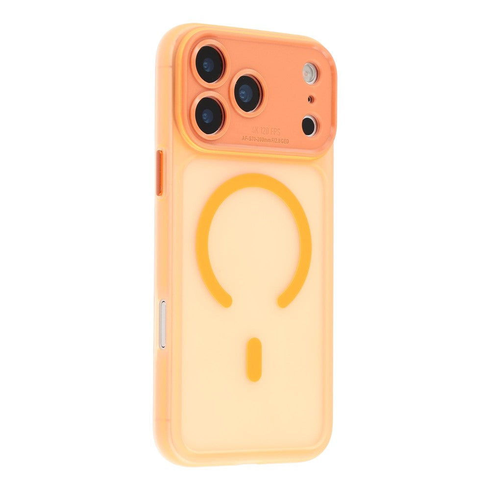 For iPhone 18 Pro Max / 17 Pro Max Case with Detachable Camera Cover Skin Touch Matte PC Phone Cover Compatible with MagSafe