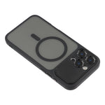 Til iPhone 16 Pro Cover med Aftageligt Kameradæksel Skin Touch TPU PC Telefoncover Kompatibelt med MagSafe