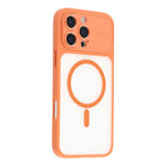 Til iPhone 16 Pro Cover med Aftageligt Kameradæksel Skin Touch TPU PC Telefoncover Kompatibelt med MagSafe