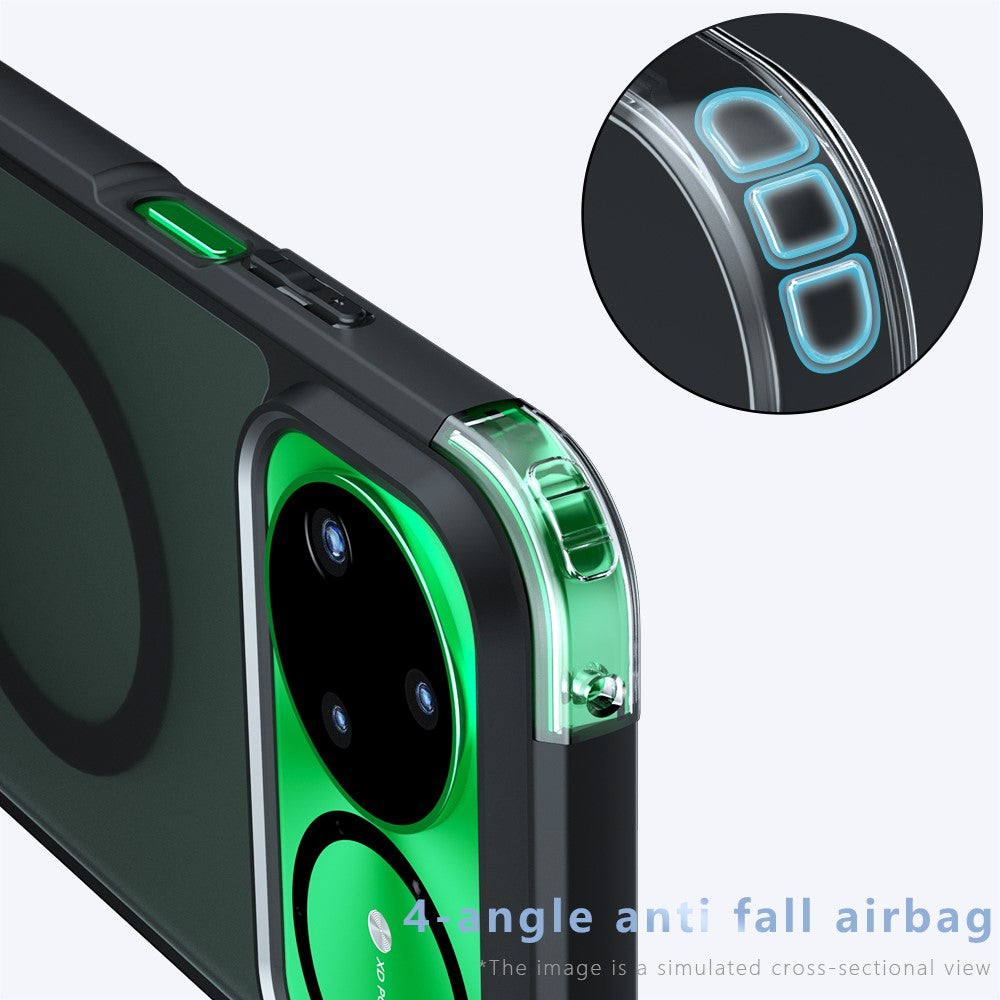 For Huawei nova 15 Pro 5G / nova 15 Ultra 5G Magnetic Case TPU + PC Matte Skin Touch Phone Cover