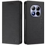 For Xiaomi Redmi Note 15 Pro 4G (Global) Leather Case RINACASIS RC01 Phone Cover with RFID Blocking Wallet Stand