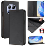 For Xiaomi Redmi Note 15 Pro 4G (Global) Leather Case RINACASIS RC01 Phone Cover with RFID Blocking Wallet Stand