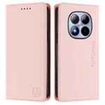 For Xiaomi Redmi Note 15 Pro 4G (Global) Leather Case RINACASIS RC01 Phone Cover with RFID Blocking Wallet Stand