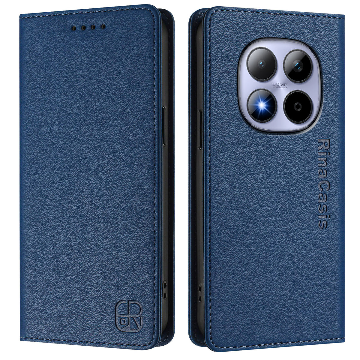 For Xiaomi Redmi Note 15 Pro 4G (Global) Leather Case RINACASIS RC01 Phone Cover with RFID Blocking Wallet Stand