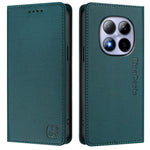 For Xiaomi Redmi Note 15 Pro 4G (Global) Leather Case RINACASIS RC01 Phone Cover with RFID Blocking Wallet Stand