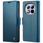 CASEME For Xiaomi Redmi Note 15 Pro 4G (Global) Case  023 Series RFID Blocking Wallet Stand Glossy Litchi Texture Leather Phone Cover