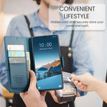 CASEME For Xiaomi Redmi Note 15 Pro 4G (Global) Case  023 Series RFID Blocking Wallet Stand Glossy Litchi Texture Leather Phone Cover