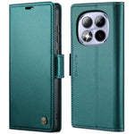 CASEME For Xiaomi Redmi Note 15 Pro 4G (Global) Case  023 Series RFID Blocking Wallet Stand Glossy Litchi Texture Leather Phone Cover