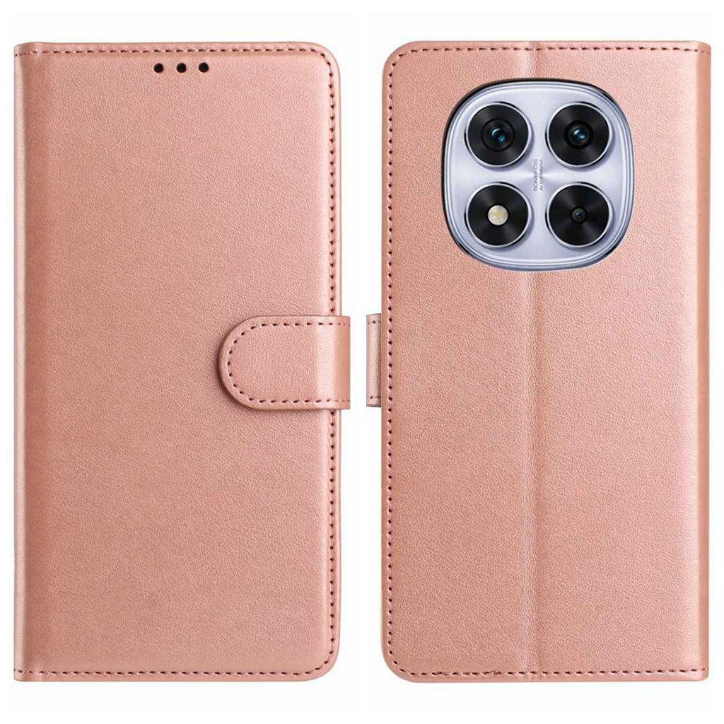 Xiaomi Redmi Note 15 4G (Global) / Xiaomi Poco M8 5G / Xiaomi Redmi Note 15 5G (Global) Plånboksfodral med stativ, PU-läder, fällbart skydd med 8 kortplatser