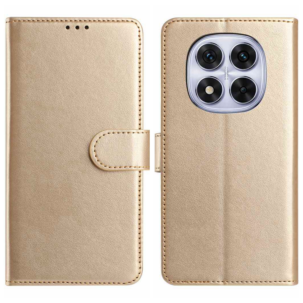 Xiaomi Redmi Note 15 4G (Global) / Xiaomi Poco M8 5G / Xiaomi Redmi Note 15 5G (Global) Plånboksfodral med stativ, PU-läder, fällbart skydd med 8 kortplatser