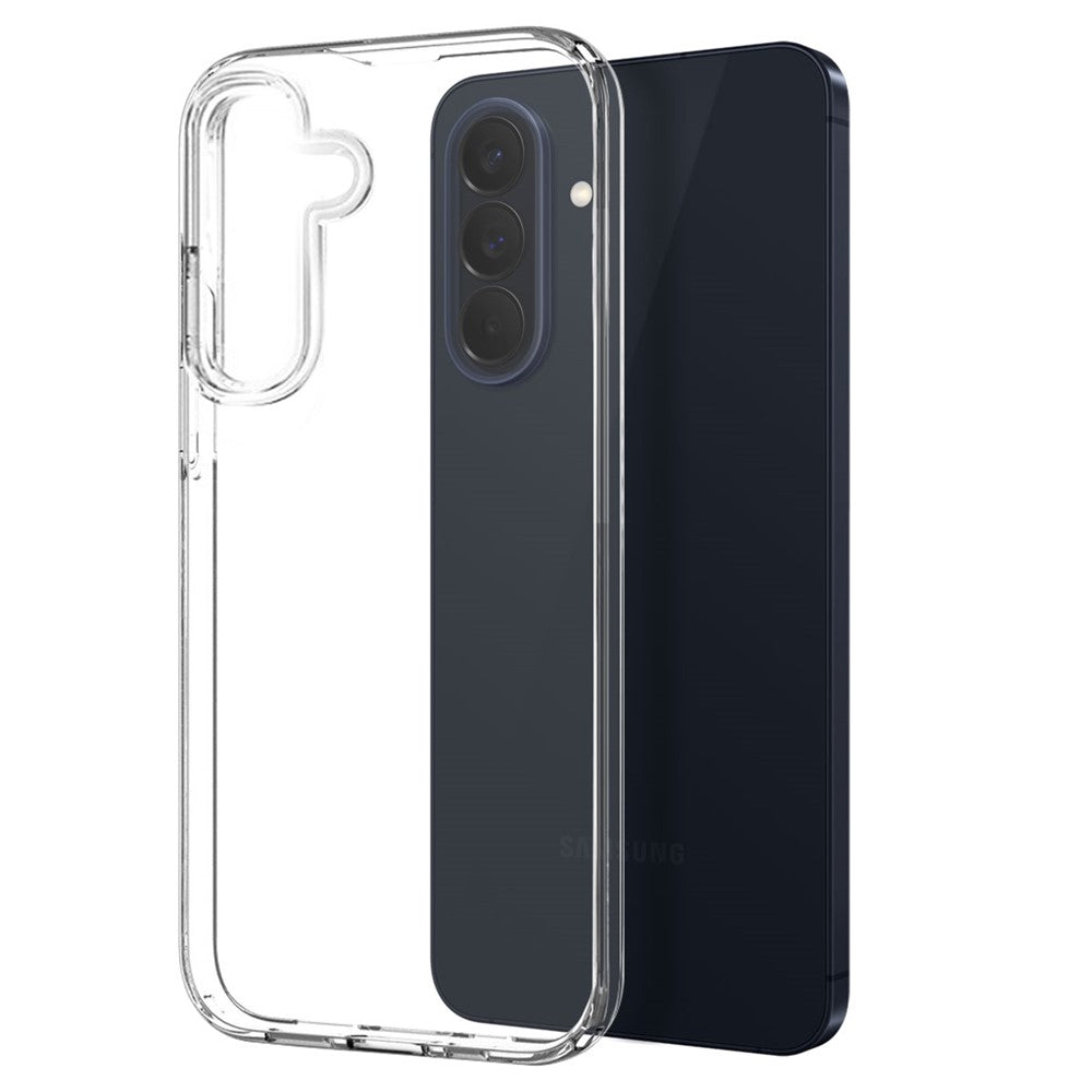 Til Samsung Galaxy A57 5G NORTHJO TPU telefoncover sæt med skærmbeskytter foran + linsefilm