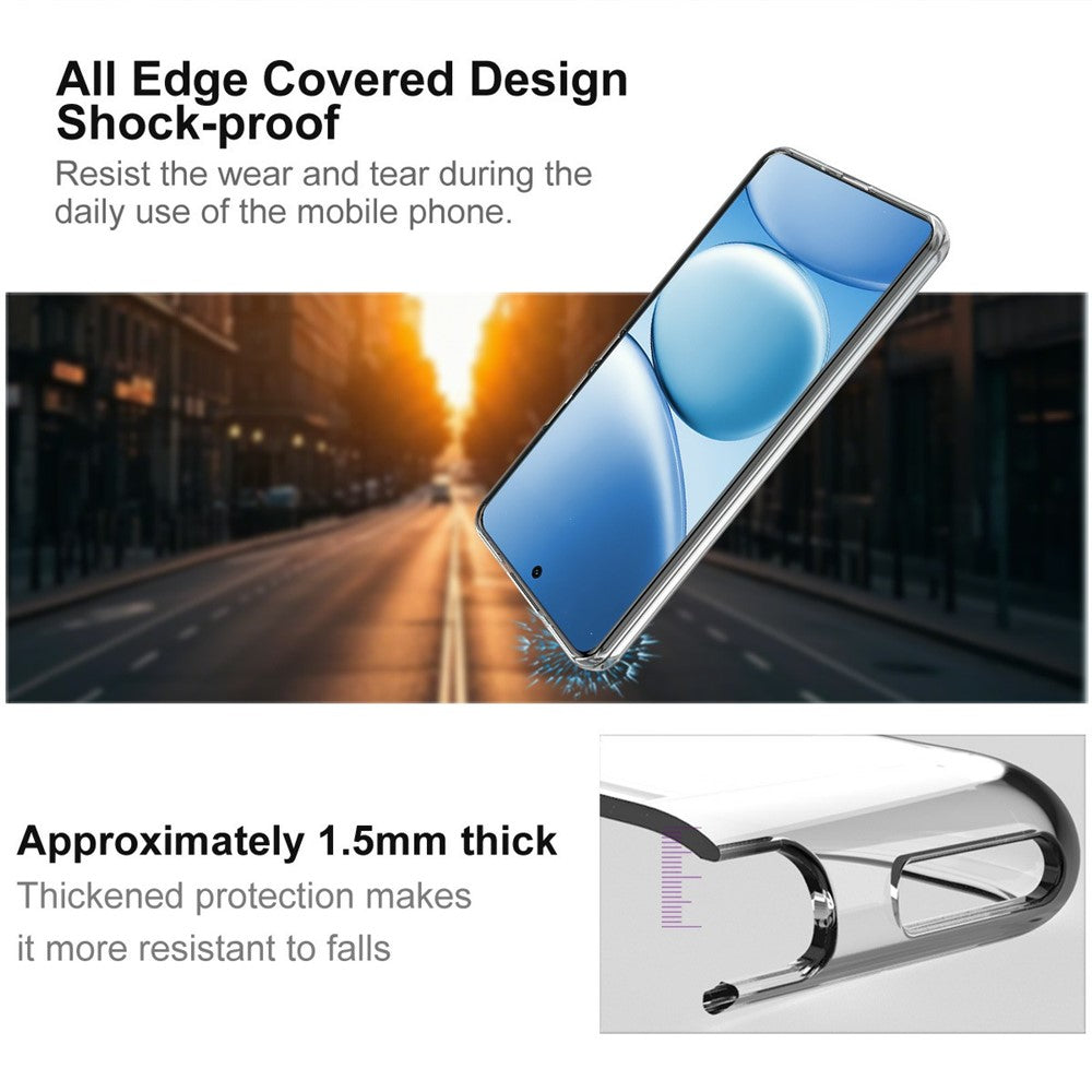 IMAK UX-10 Series For Xiaomi Redmi Note 15 Pro 4G (Global) Phone Case Soft TPU Mobile Back Cover