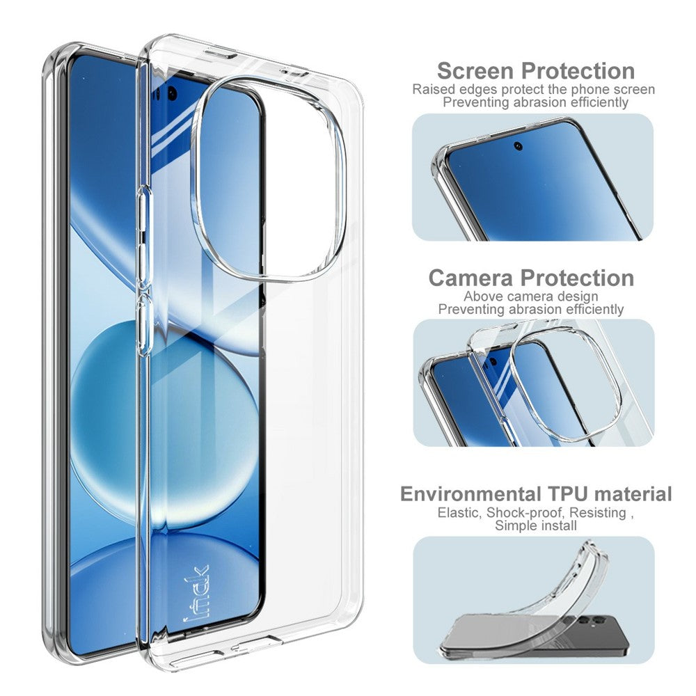IMAK UX-10 Series For Xiaomi Redmi Note 15 Pro 4G (Global) Phone Case Soft TPU Mobile Back Cover