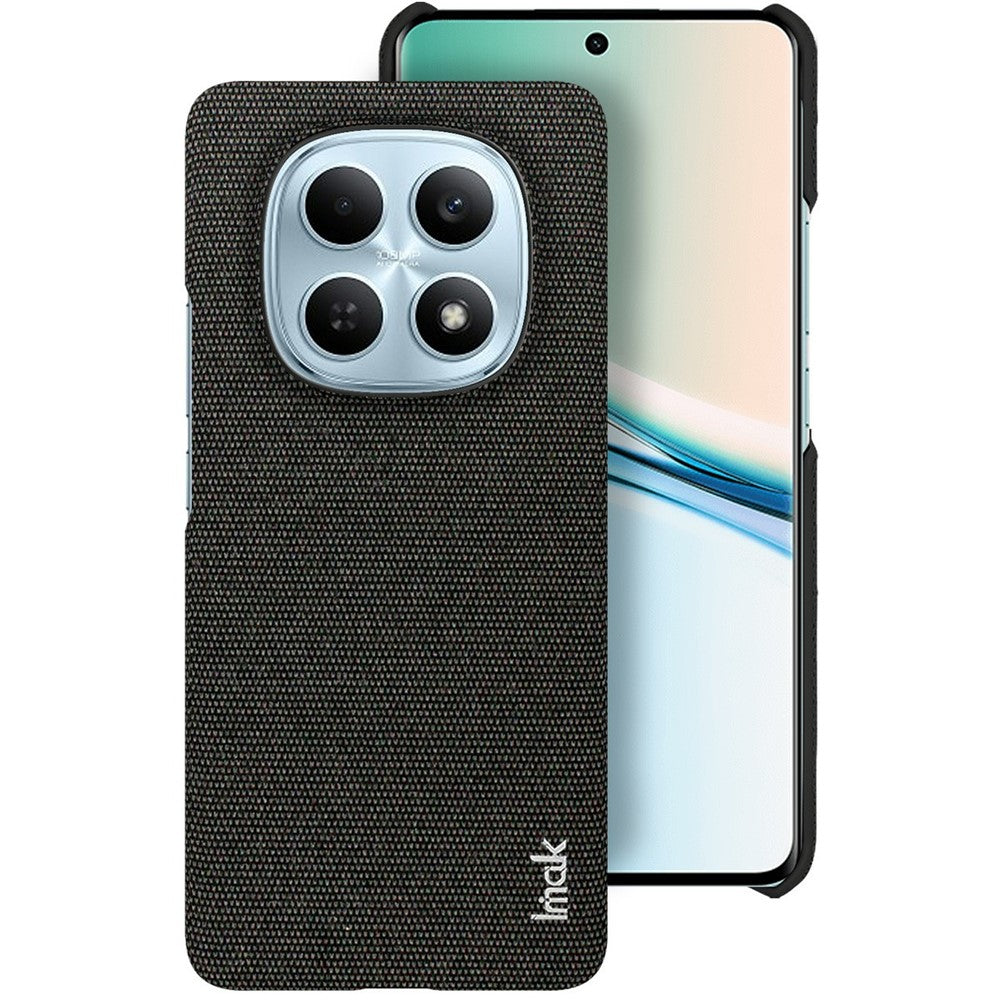 IMAK Ruiyi Series Phone Case for Xiaomi Poco M8 5G / Redmi Note 15 5G (Global) / 15 4G (Global) Fabric Texture Leather + PC Back Cover